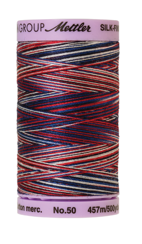Mettler Silk Finish Multicolor - Patriotic - 9823