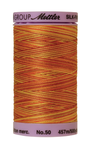 Mettler Silk Finish Multicolor - Falling Leaves - 9858