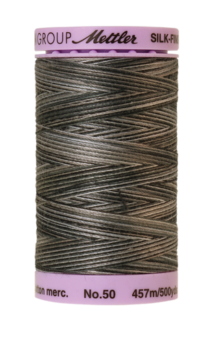 Mettler Silk Finish Multicolor - Charcoal - 9861
