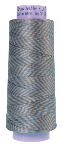 Mettler Silk Finish Multicolor - Silvery Blues - 9843