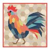 the Rooster English Paper Piecing Project