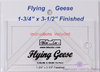 BlocLoc Flying Geese Ruler 1 3/4" x 3 1/2"