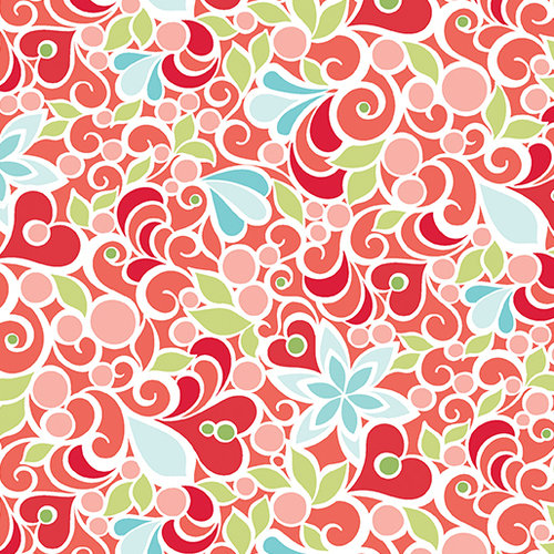 Christmas Magic - Floral Red