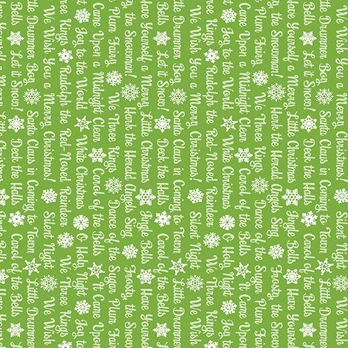 Christmas Magic - Text Green