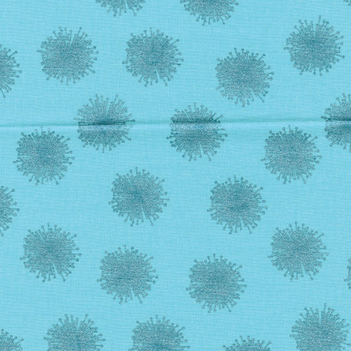 Pearl Reflections - Floating Dandelion - Teal