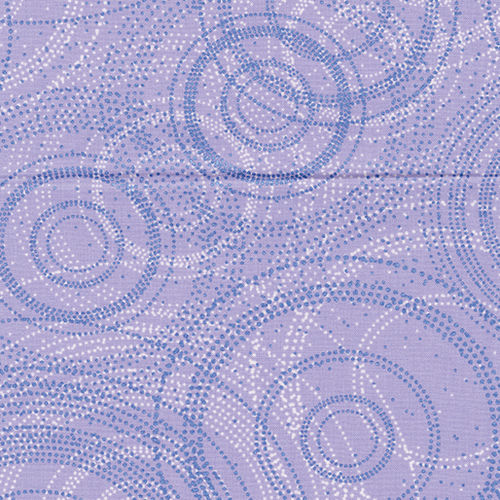 Pearl Reflections - Beaded Circle - Light Purple