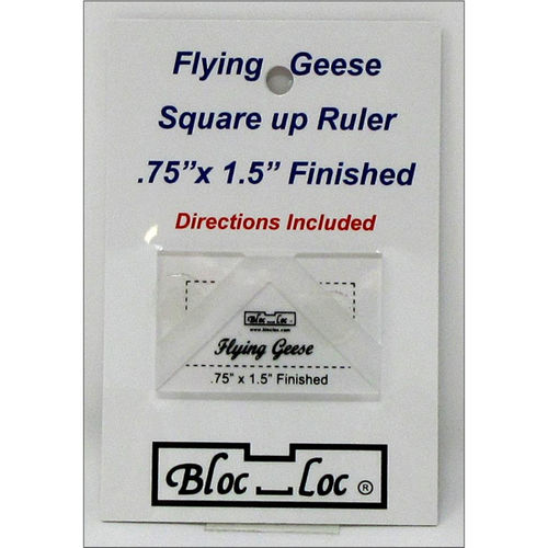BlocLoc Flying Geese Ruler 3/4" x 1 1/2"