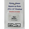 BlocLoc Flying Geese Ruler 3/4" x 1 1/2"