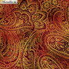 Radiant Paisley - Red / Gold