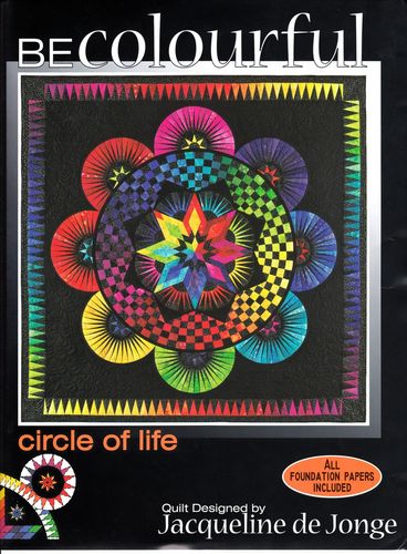 Materialpackung für den Quilt "Circle of Life" (inkl. Anleitung)