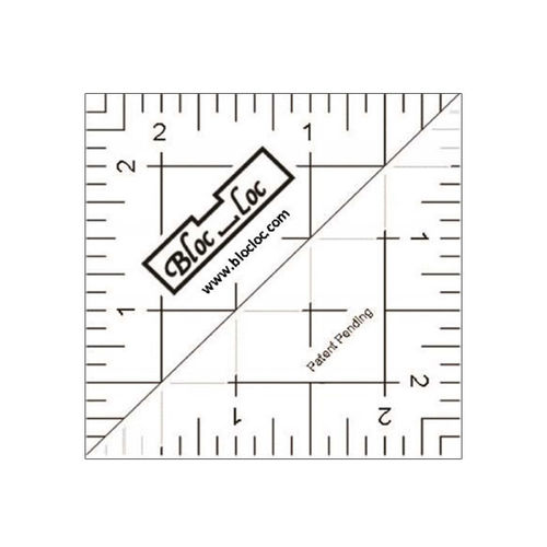 BlocLoc Lineal Half Square Triangle 2,5 inch