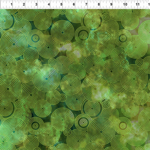 Floragraphix V - Circles - Green