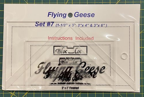 BlocLoc Lineal Flying Geese Set 7