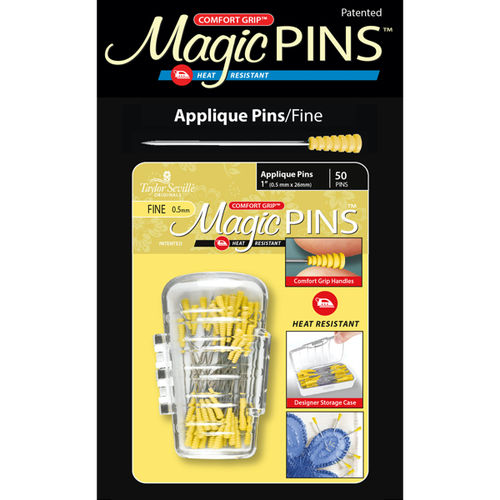 Magic Pins - Appliqué Pins / Fine  - 50 Stück