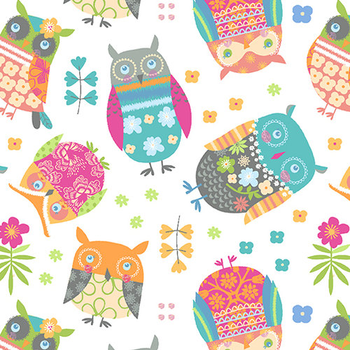 Awesome Owls - Awesome Owls White/Multi