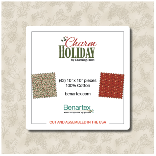 Charm Holiday - 10“ x 10“ Packung