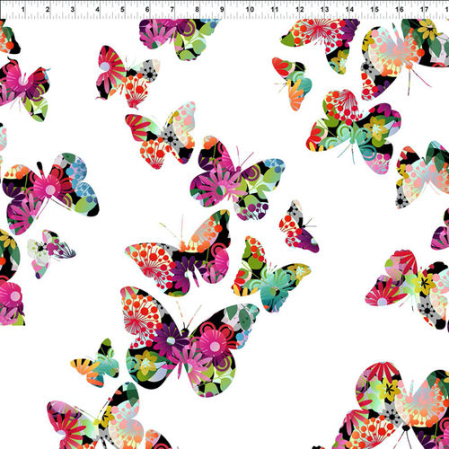 A Groovy Garden - Butterflies Multi