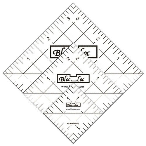 BlocLoc Lineal Half Square Triangle Set 4