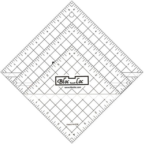 BlocLoc Lineal Half Square Triangle Set 5