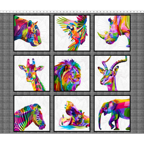 Colorful - Animal Panel Multi
