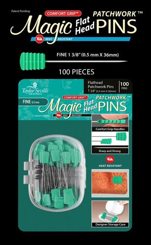 Magic Pins - Flathead Pins / Fine  - 100 Stück