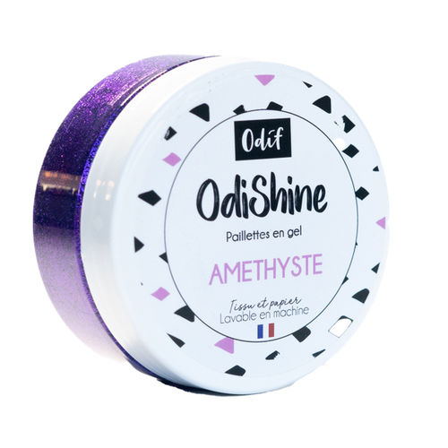 Odishine - Odicoat Glitter Gel - Amethyst