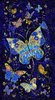 Wings of Gold - Butterfly Metallic Panel